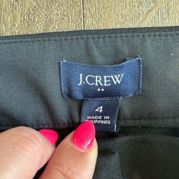 J. Crew black trouser pants.  Like new! Women’s size 4. - Picture 4 of 7